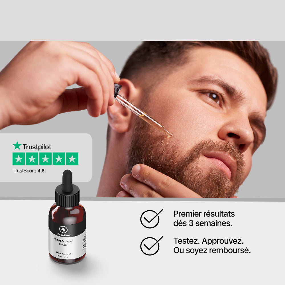 BeardFuel - Sérum activateur barbe